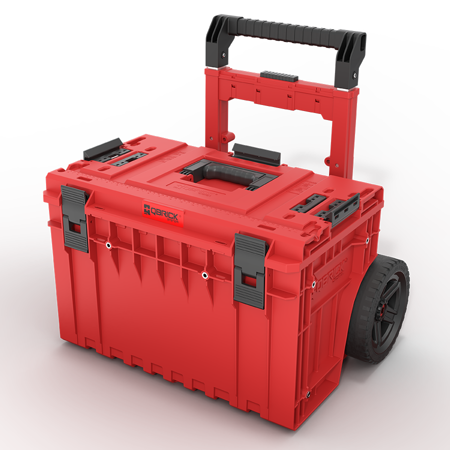 QBRICK SYSTEM ONE Cart 2.0 RED ULTRA HD CUSTOM Tekerlekli Takım Çantası