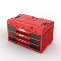 Qbrick System ONE Drawer 3 Toolbox 2.0 RED ULTRA HD Çekmeceli Takım Çantası