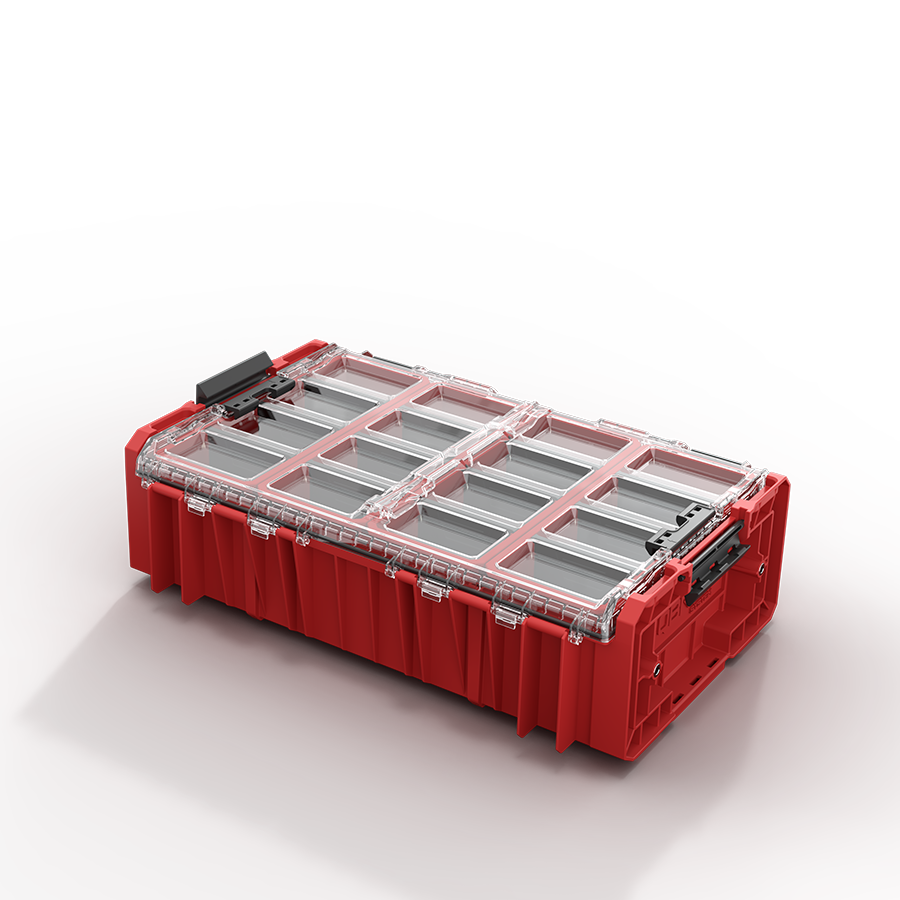 Qbrick System ONE Organizer 2XL 2.0 RED ULTRA HD Custom Adapter Promo