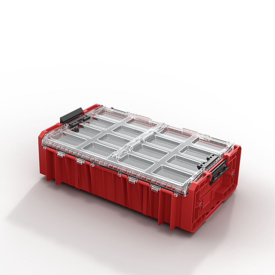 Qbrick System ONE Organizer 2XL 2.0 Multilayer Foam Inserts RED ULTRA HD Custom