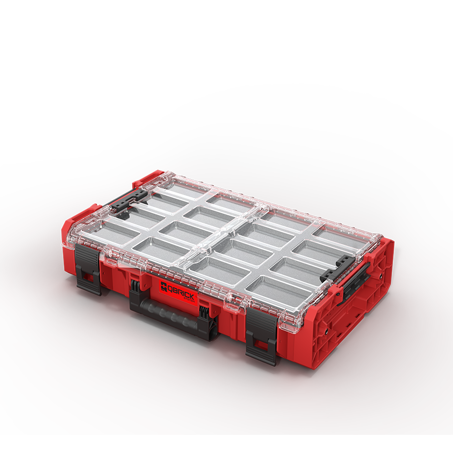 Qbrick System ONE Organizer XL 2.0 Multilayer Foam Inserts RED ULTRA HD Custom