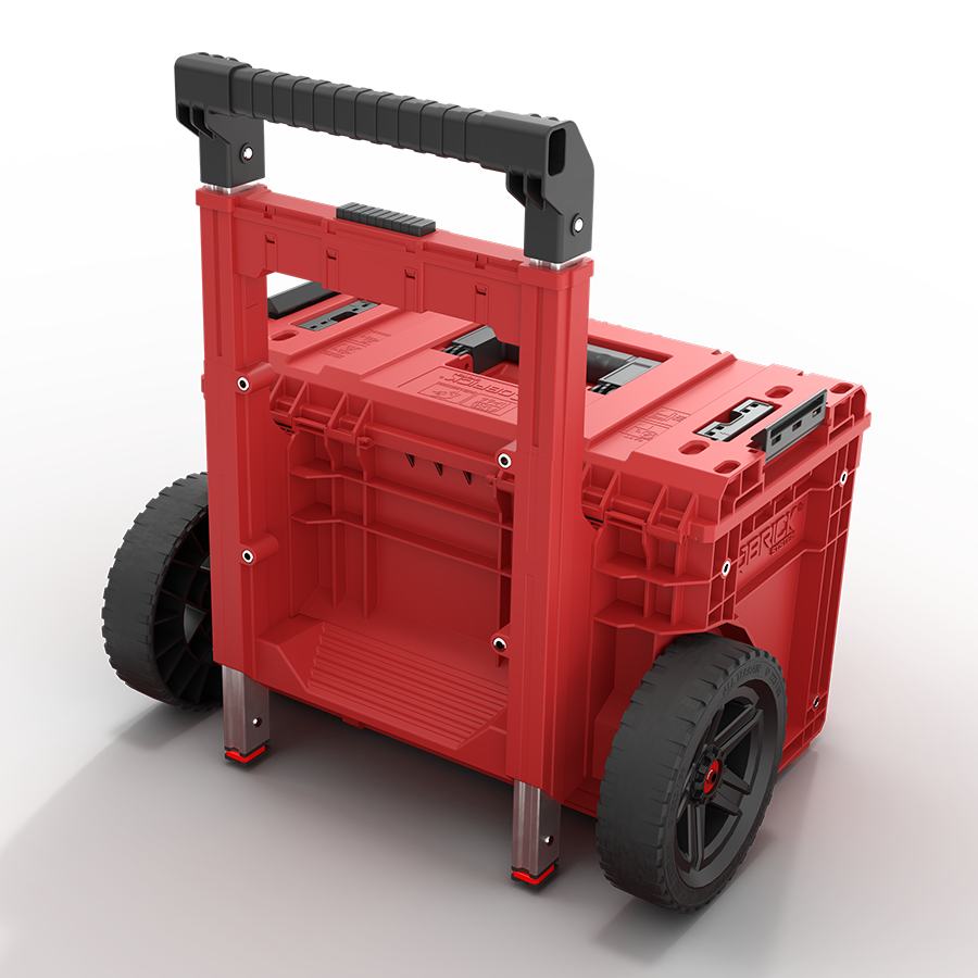 Qbrick System PRIME Cart RED ULTRA HD Custom Tekerlekli Takım Çantası