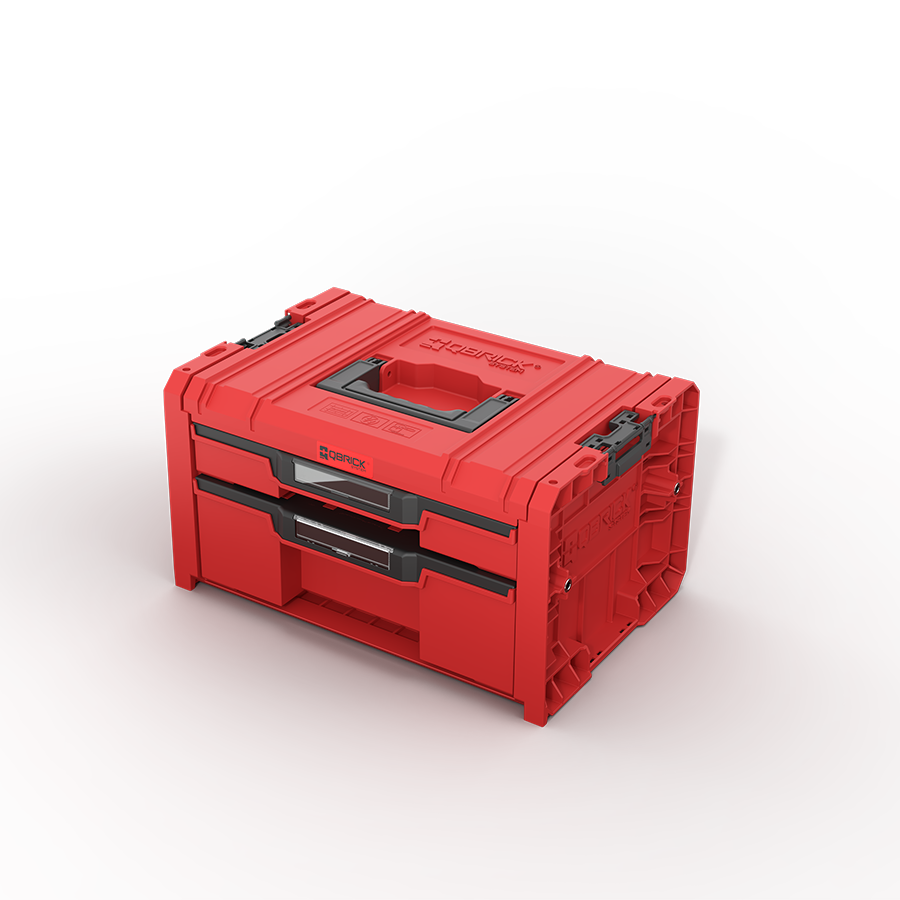 PRO Drawer 2 Toolbox 2.0 Expert RED ULTRA HD önden görünüm