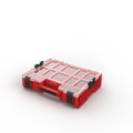 Qbrick System PRO Organizer 300 RED ULTRA HD bölmeli organizer kutu önden görünüm