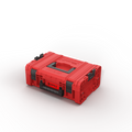 Qbrick System PRO Technician Case 2.0 RED ULTRA HD Custom önden görünüm
