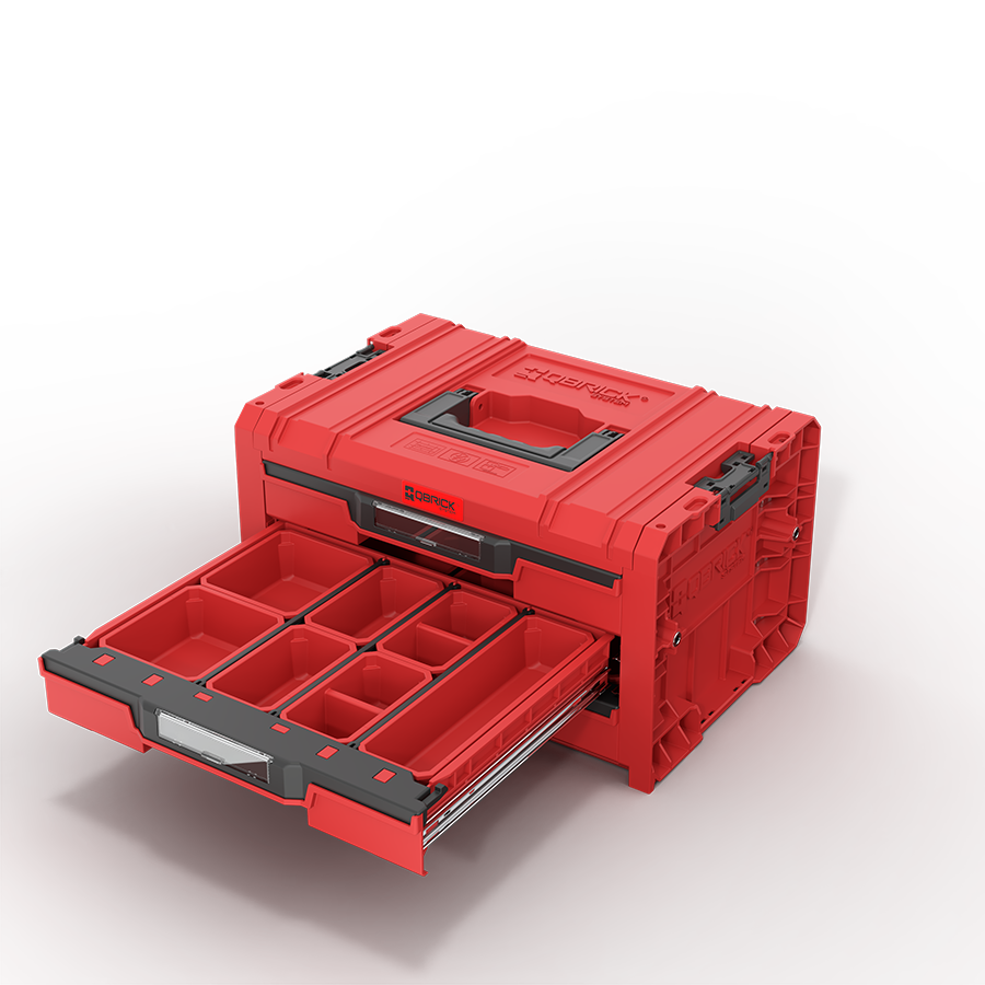PRO Drawer 3 Toolbox 2.0 Expert RED ULTRA HD kilit detayı