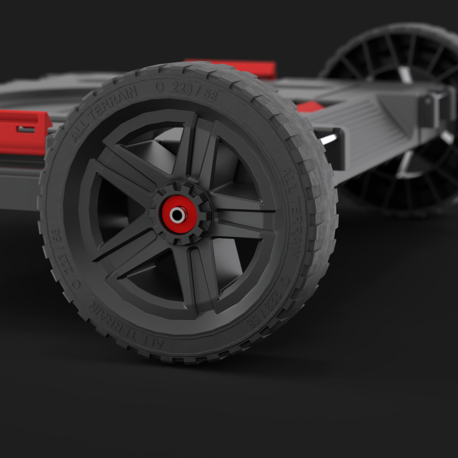 Qbrick System ONE Transport Platform 2.0 Allterrain Taşıma Platformu