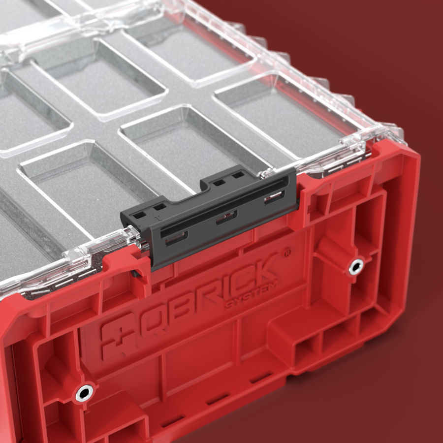Qbrick System ONE Organizer 2XL 2.0 Multilayer Foam Inserts RED ULTRA HD Custom