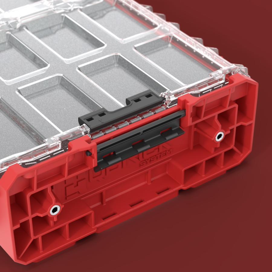 Qbrick System ONE Organizer XL 2.0 Multilayer Foam Inserts RED ULTRA HD Custom