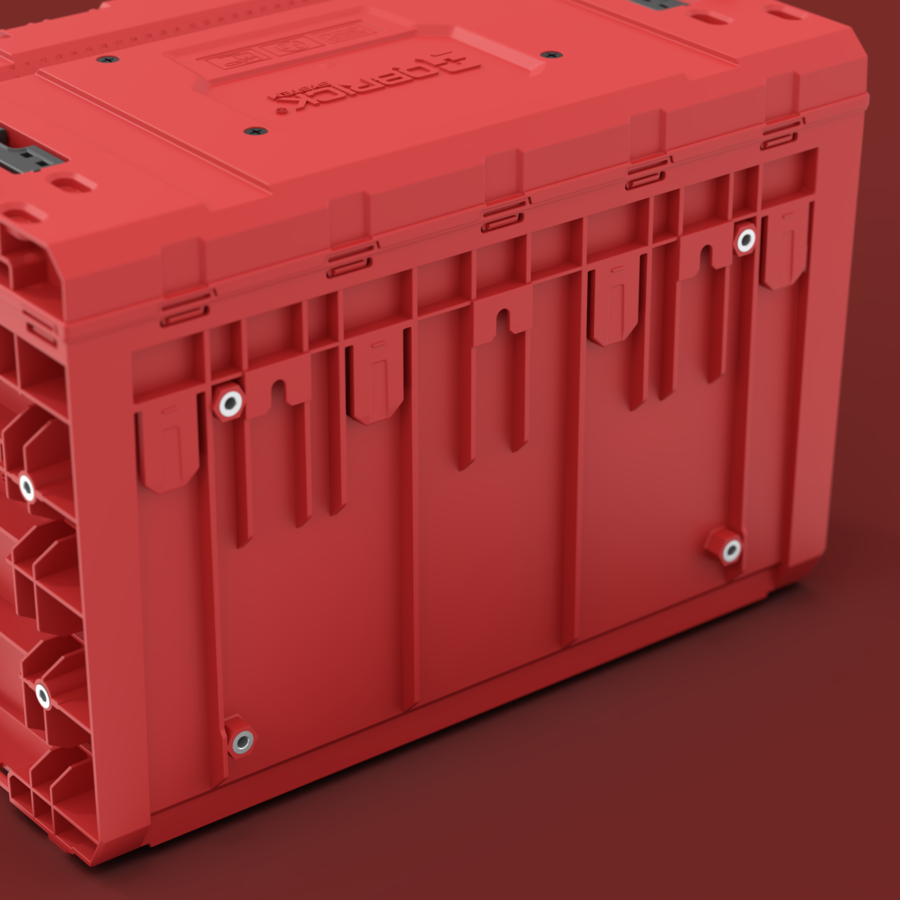 Qbrick System PRIME Drawer 2 Toolbox Expert RED ULTRA HD Custom Çekmeceli Takım Çantası