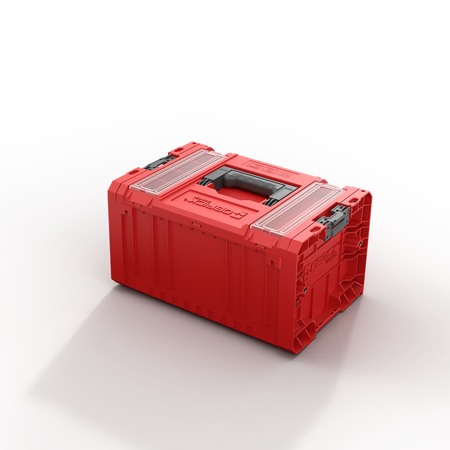 Qbrick System PRO Drawer 1 Toolbox 2.0 Profi Basic RED ULTRA HD Custom Çekmeceli Takım Çantası