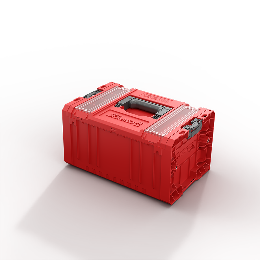 Qbrick System PRO Drawer 3 Toolbox 2.0 Profi Expert RED ULTRA HD Custom Çekmeceli Takım Çantası