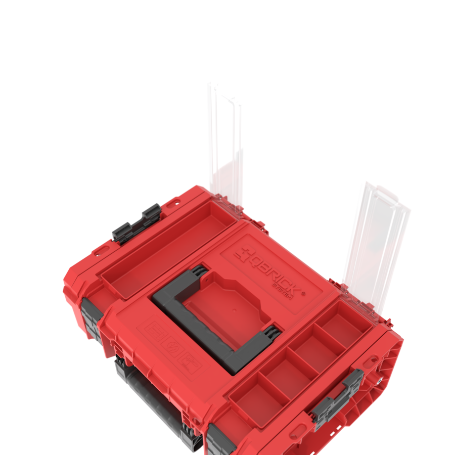 Qbrick System PRO Technician Case 2.0 Profi RED ULTRA HD Custom Alet Çantası