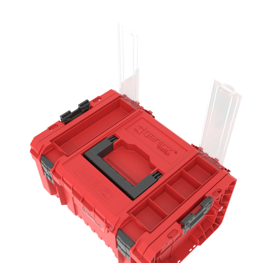 Qbrick System PRO Toolbox 2.0 Profi RED ULTRA HD Custom Takım Çantası