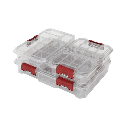 Qbrick Regular Compact Organizer Seti 4 Parça Şeffaf