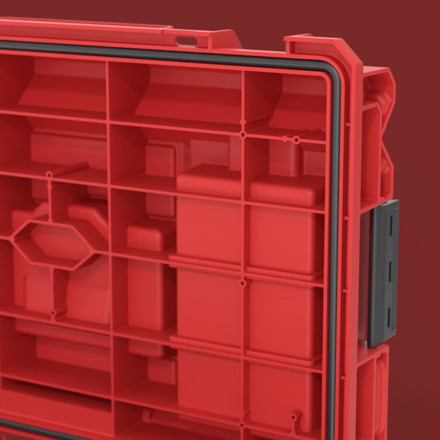 Qbrick System ONE 350 Profi 2.0 RED ULTRA HD Custom Takım Çantası
