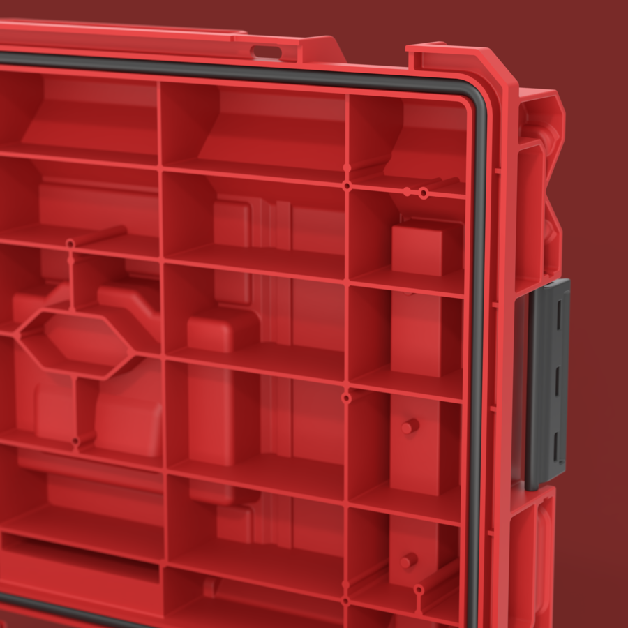 Qbrick System ONE 350 Technik 2.0 RED ULTRA HD Custom Takım Çantası