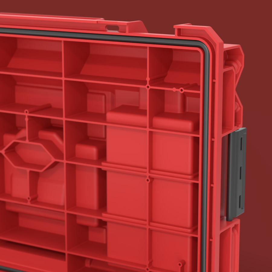 Qbrick System ONE 450 Profi 2.0 RED ULTRA HD Custom Takım Çantası