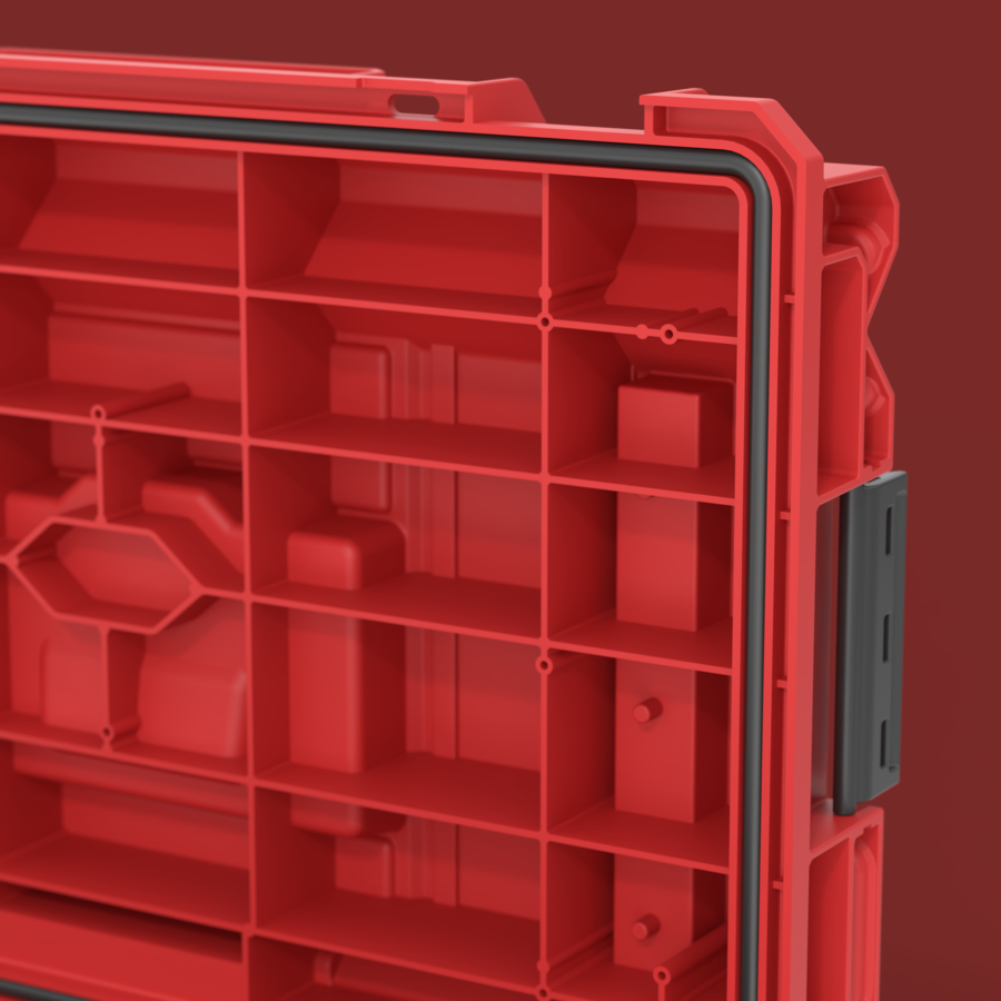 Qbrick System ONE 450 Technik 2.0 RED ULTRA HD Custom Takım Çantası