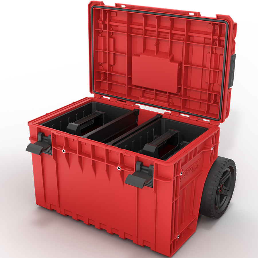 QBRICK SYSTEM ONE Cart 2.0 RED ULTRA HD CUSTOM Tekerlekli Takım Çantası