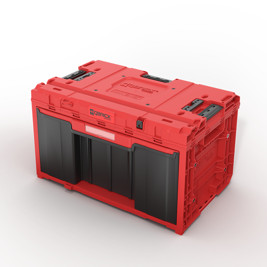 Qbrick System ONE Drawer 1 Toolbox 2.0 RED ULTRA HD Custom Çekmeceli Takım Çantası