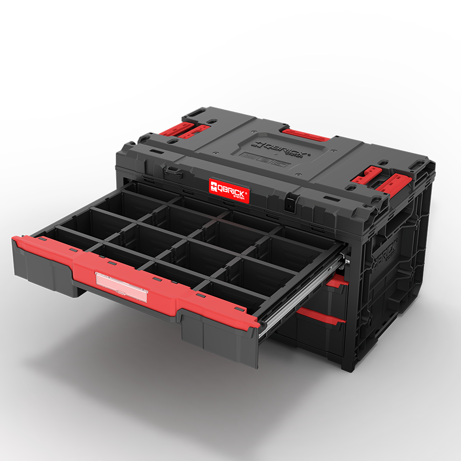 Qbrick System ONE Drawer 3 Toolbox 2.0 Çekmeceli Takım Çantası