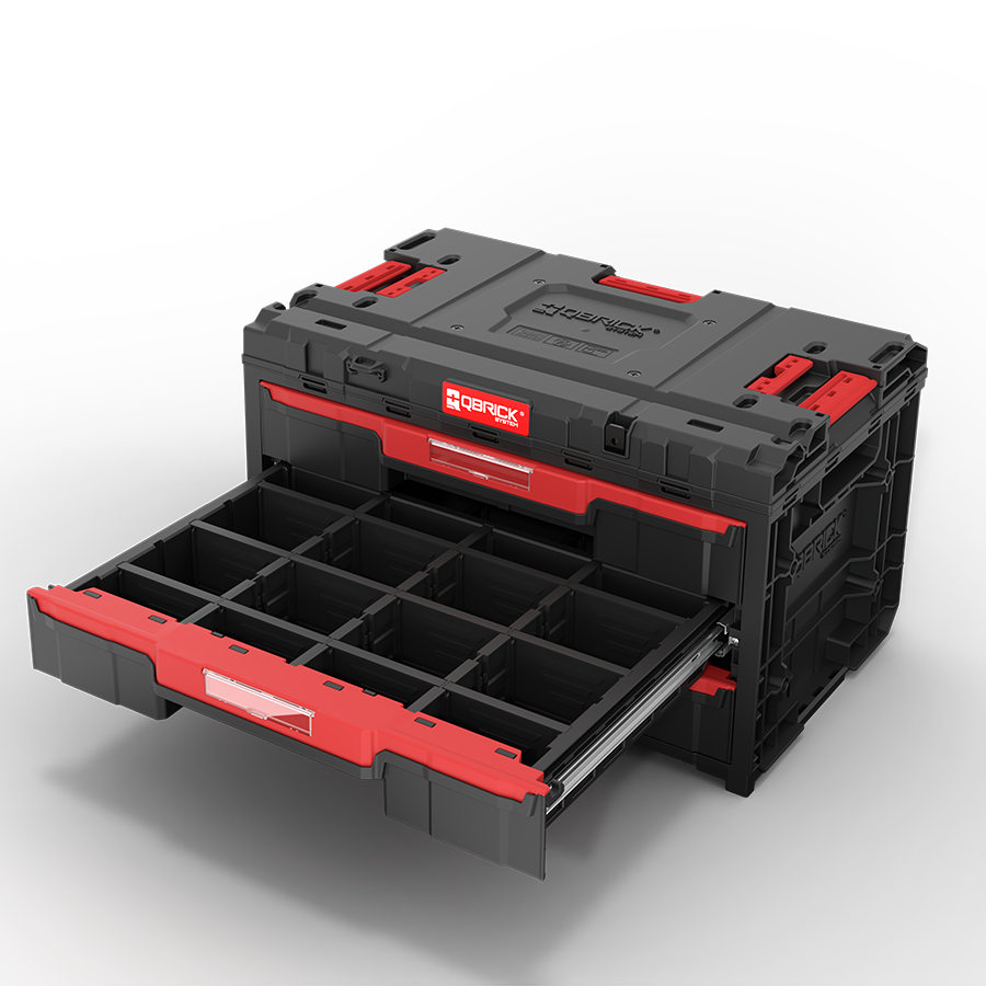 Qbrick System ONE Drawer 3 Toolbox 2.0 Çekmeceli Takım Çantası