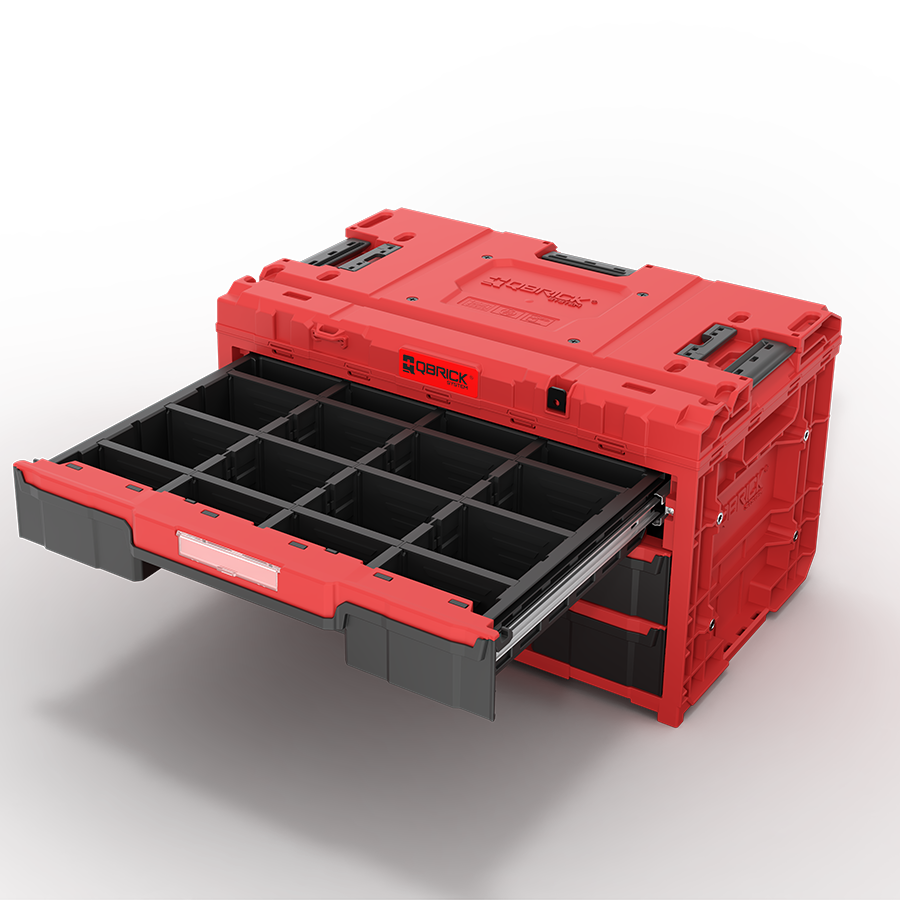 ONE Drawer 3 Toolbox 2.0 RED ULTRA HD açık hali 1