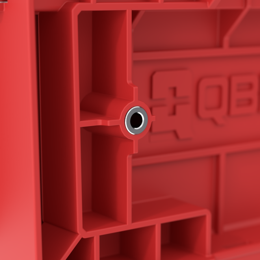 Qbrick System ONE Organizer 2XL 2.0 RED ULTRA HD Custom Adapter Promo