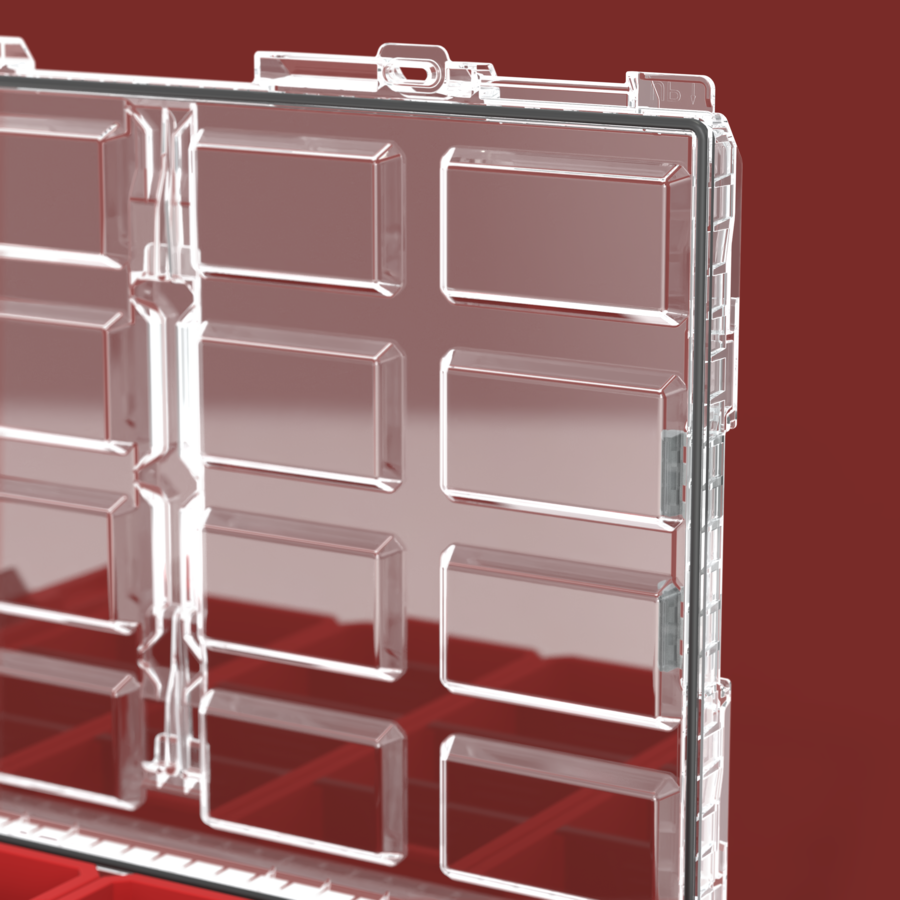 ONE Organizer 2XL 2.0 RED ULTRA HD conta