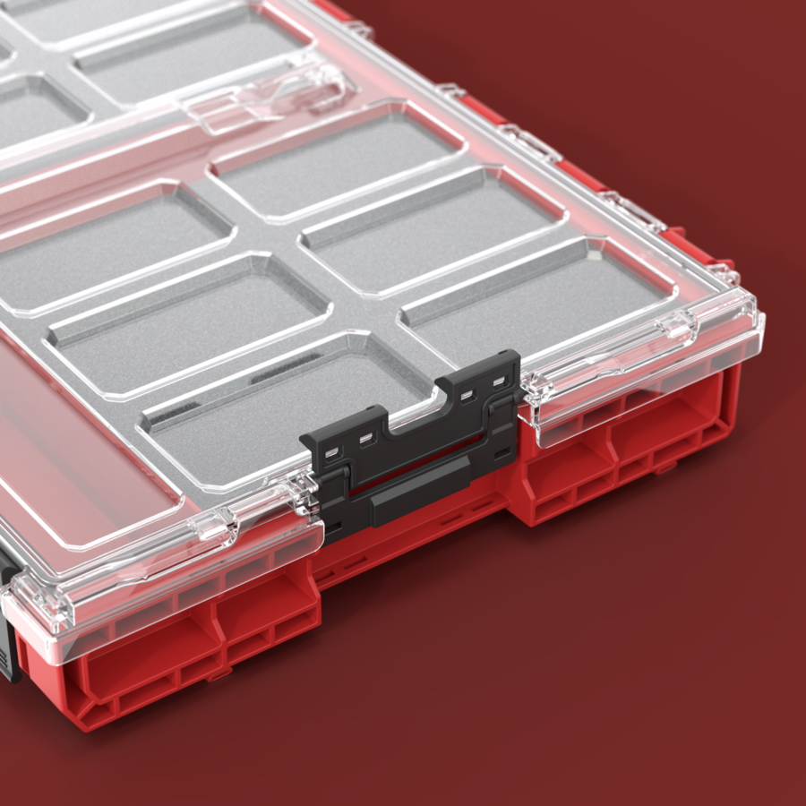 Qbrick System ONE Organizer L 2.0 Multilayer Foam Inserts RED ULTRA HD