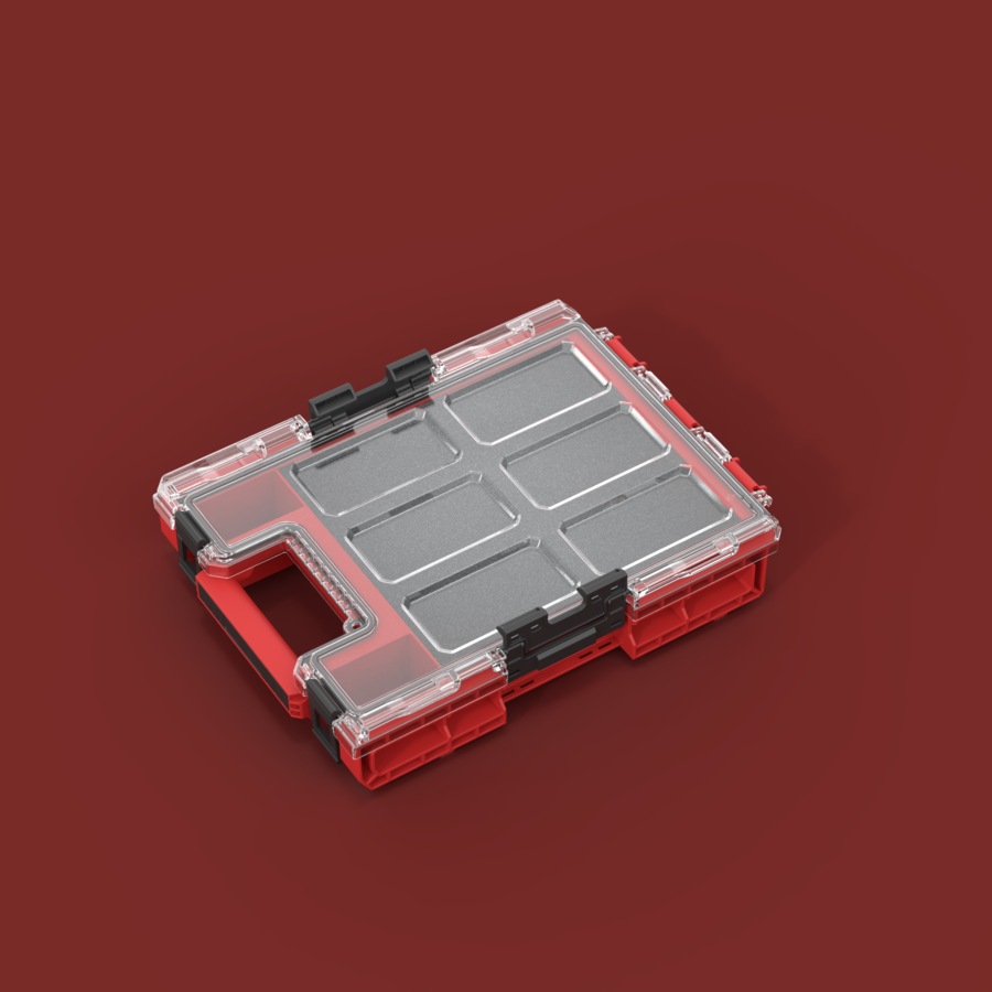 Qbrick System ONE Organizer M 2.0 Multilayer Foam Inserts RED ULTRA HD