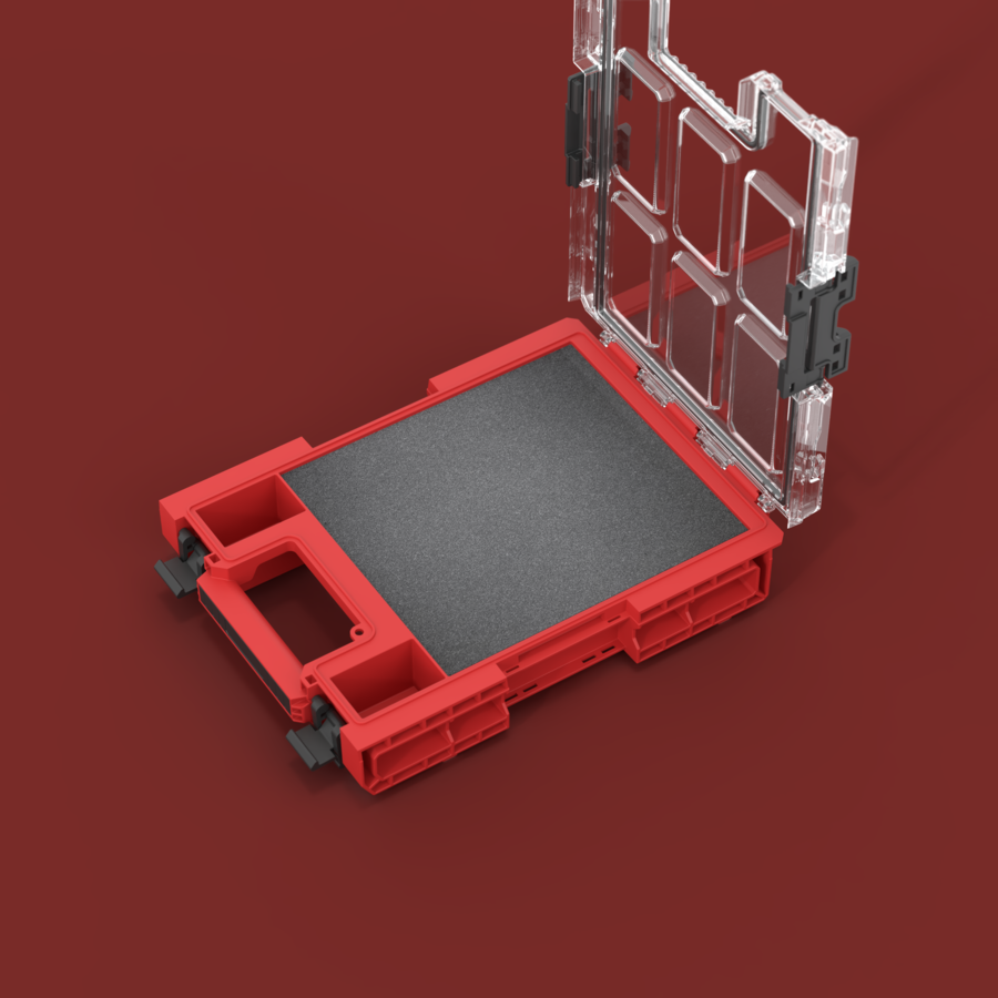 Qbrick System ONE Organizer M 2.0 Multilayer Foam Inserts RED ULTRA HD