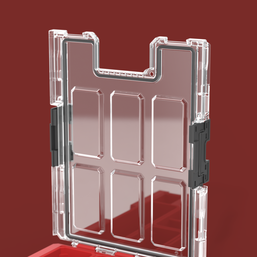 ONE Organizer M 2.0 RED ULTRA HD conta