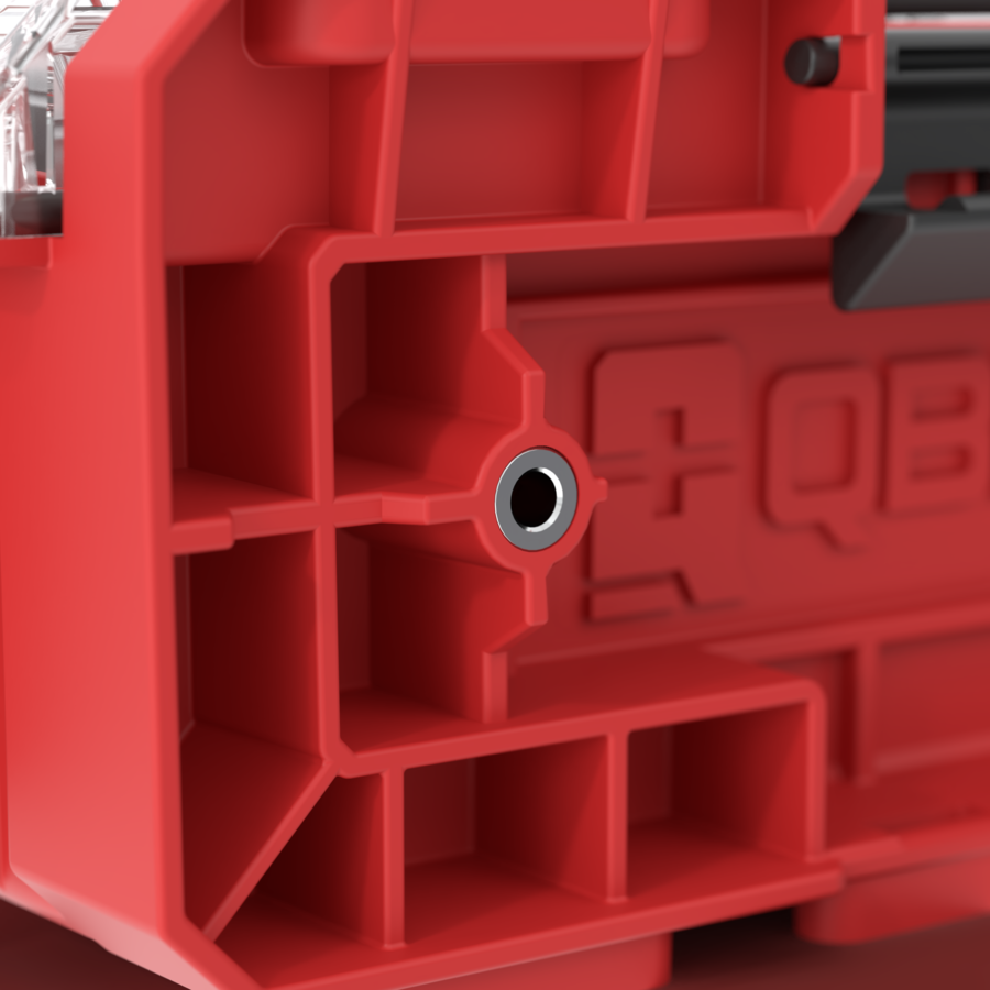Qbrick System ONE Organizer XL 2.0 Multilayer Foam Inserts RED ULTRA HD Custom