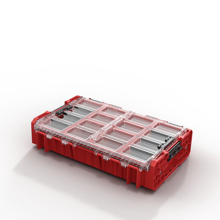 Qbrick System ONE Organizer XL 2.0 RED ULTRA HD Custom