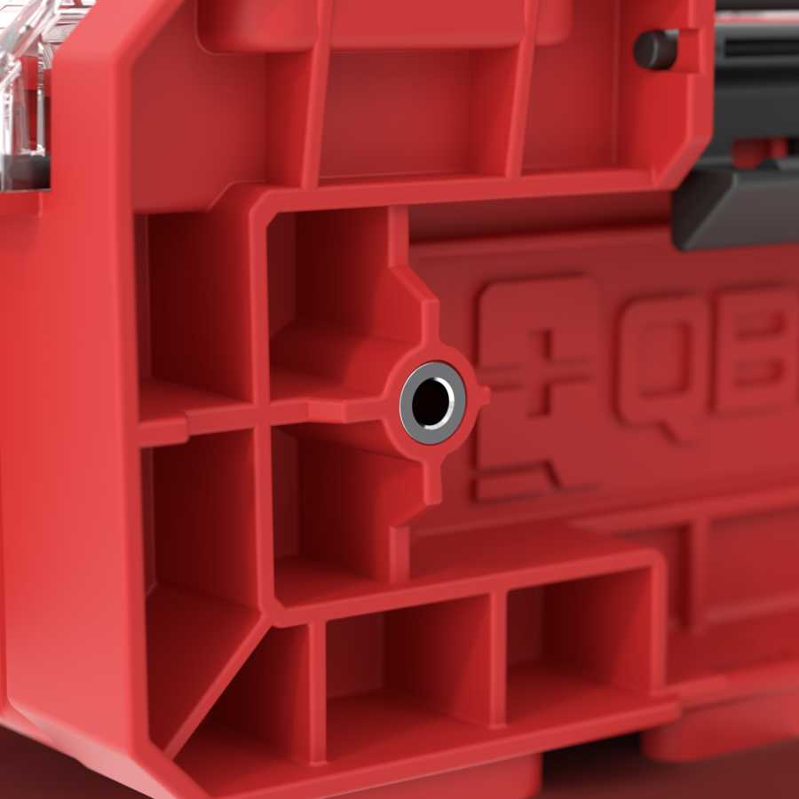 Qbrick System ONE Organizer XL 2.0 RED ULTRA HD Custom