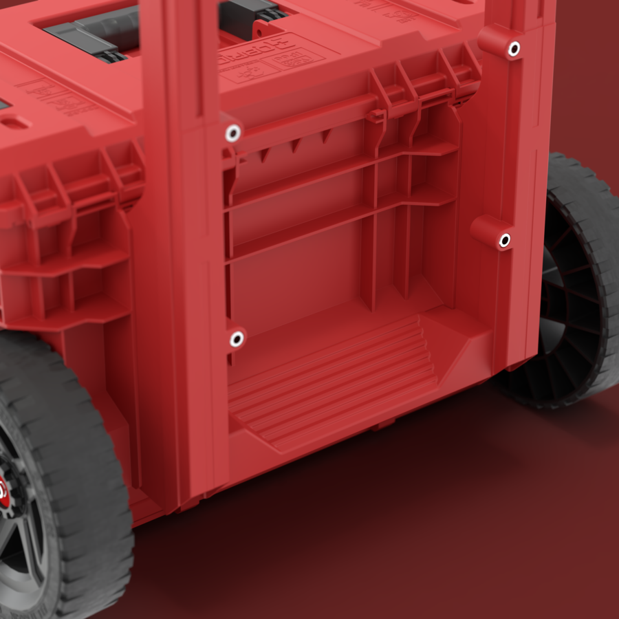Qbrick System PRIME Cart RED ULTRA HD Custom Tekerlekli Takım Çantası