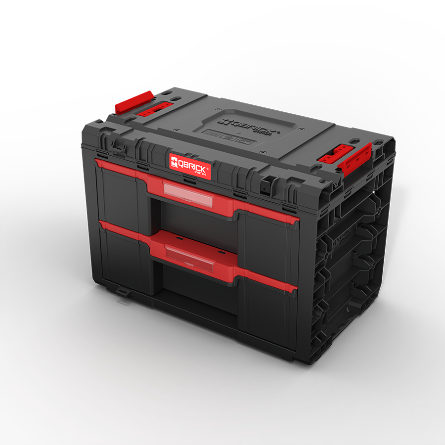 Qbrick System PRIME Drawer 2 Toolbox Basic Çekmeceli Takım Çantası