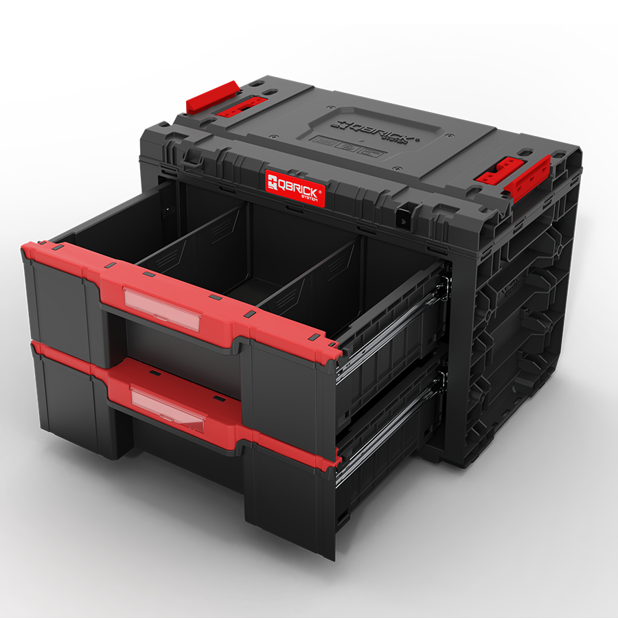 Qbrick System PRIME Drawer 2 Toolbox Basic Çekmeceli Takım Çantası