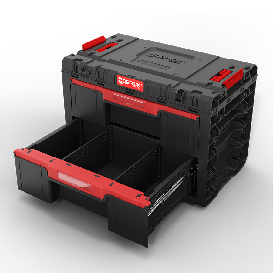 Qbrick System PRIME Drawer 2 Toolbox Basic Çekmeceli Takım Çantası