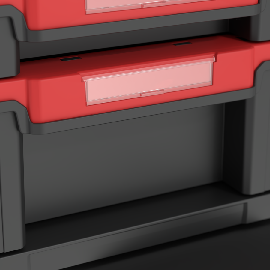 PRIME Drawer 3 Toolbox Basic etiket alanı