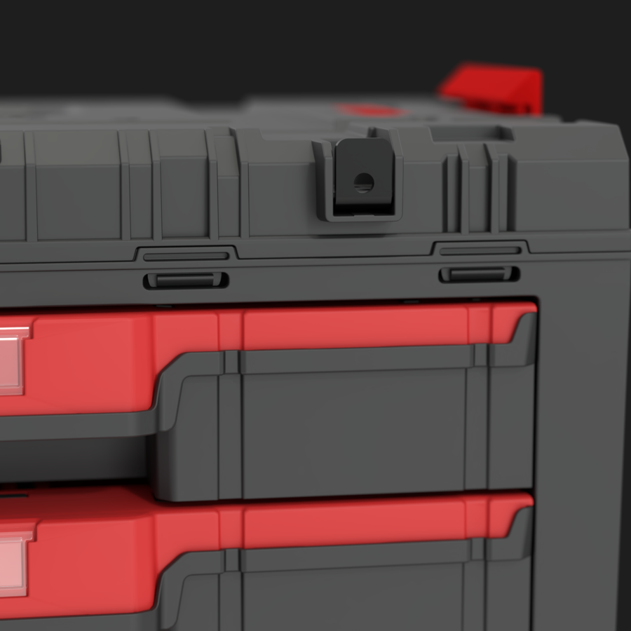 Qbrick System PRIME Drawer 3 Toolbox Basic Çekmeceli Takım Çantası