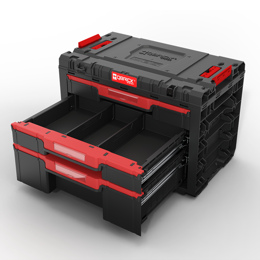 Qbrick System PRIME Drawer 3 Toolbox Basic Çekmeceli Takım Çantası