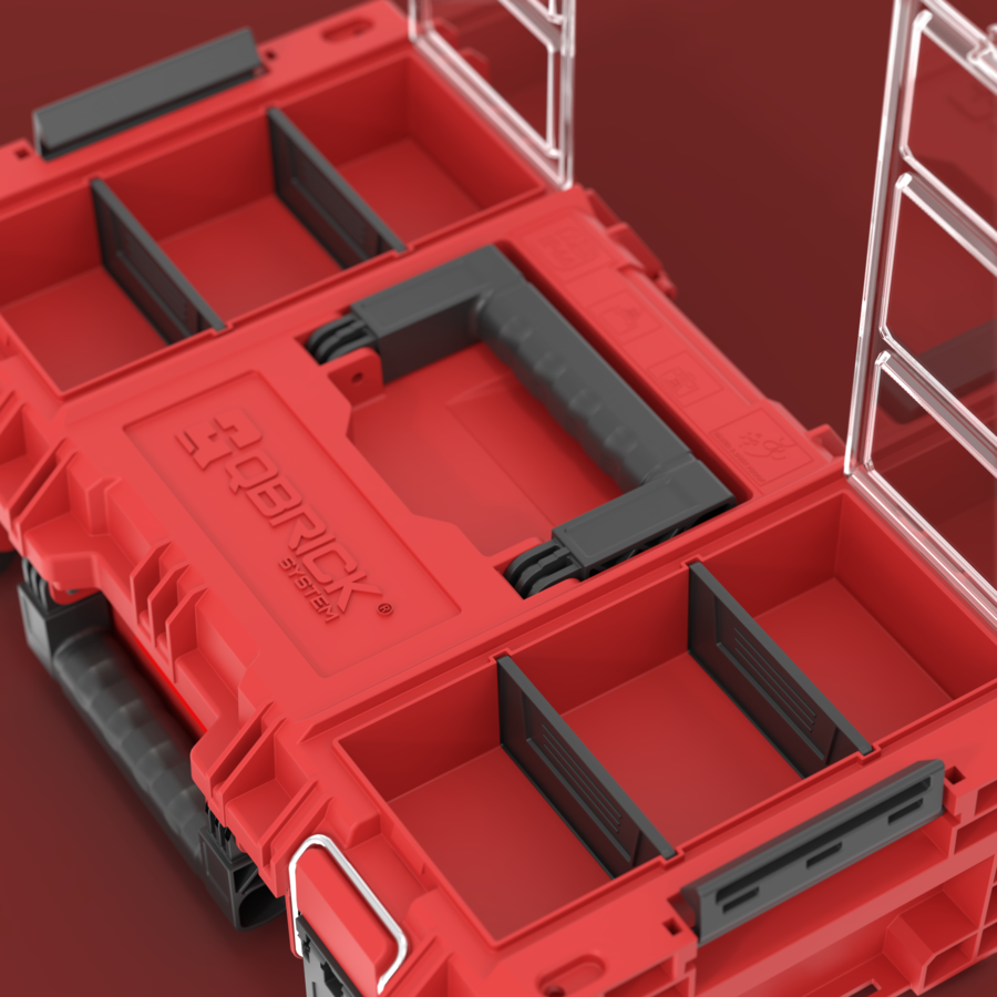 Qbrick System PRIME Toolbox 150 Profi RED ULTRA HD Custom Takım Çantası
