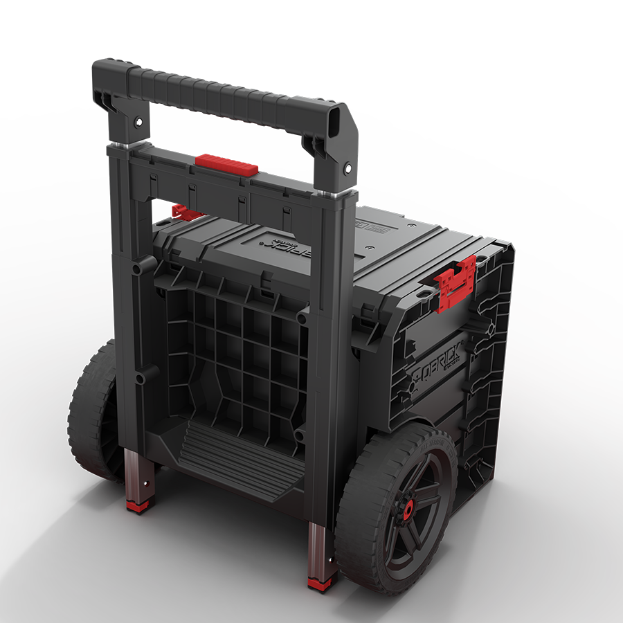 Qbrick System PRO Cart 2.0 Plus Drawer 3 Tekerlekli Takım Çantası