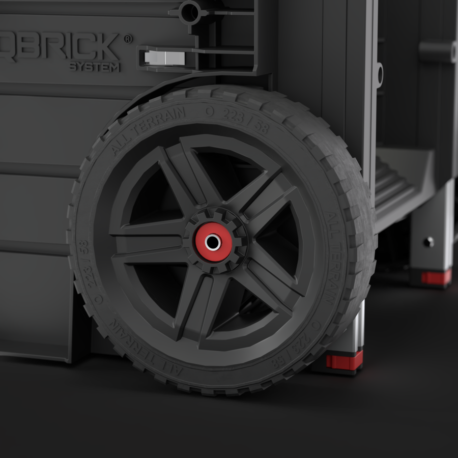 Qbrick System PRO Cart 2.0 Plus Drawer 3 Tekerlekli Takım Çantası