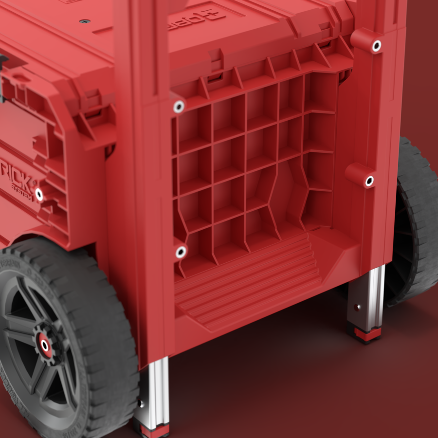 PRO Cart 2.0 Plus Drawer 3 RED ULTRA HD pedal