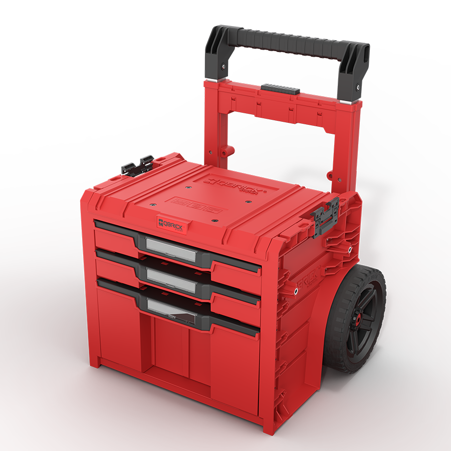 PRO Cart 2.0 Plus Drawer 3 RED ULTRA HD önden görünüm