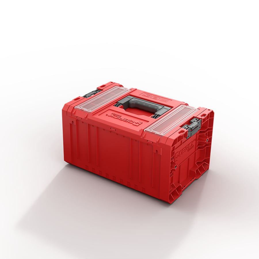 Qbrick System PRO Drawer 2 Toolbox 2.0 Profi Expert RED ULTRA HD Custom Çekmeceli Takım Çantası